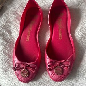juicy couture Ballerina pink shoes size 5